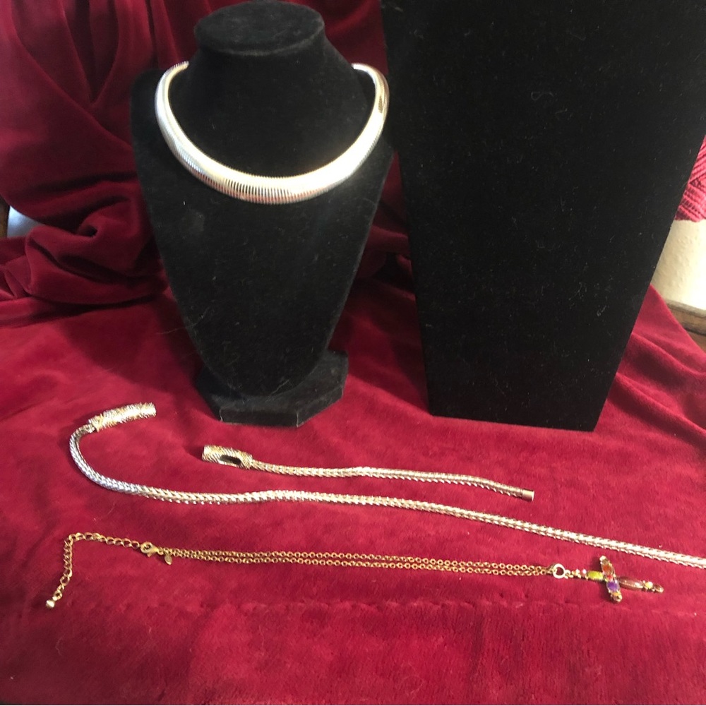 Lot of 3 Premier Designs Necklaces and 1 Bracelet